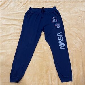 Fifth Sun Navy Blue NASA Track Pants